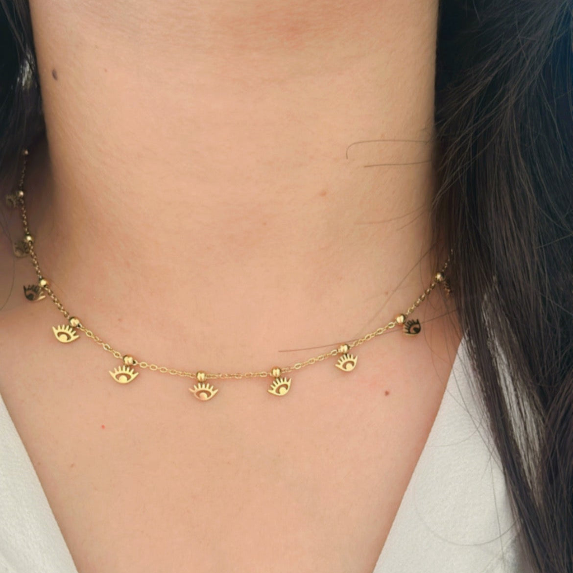 All-Seeing Charm Necklace