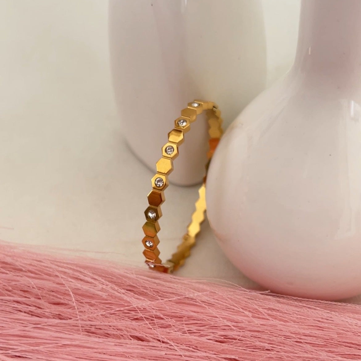 Radiant Hex Bracelet