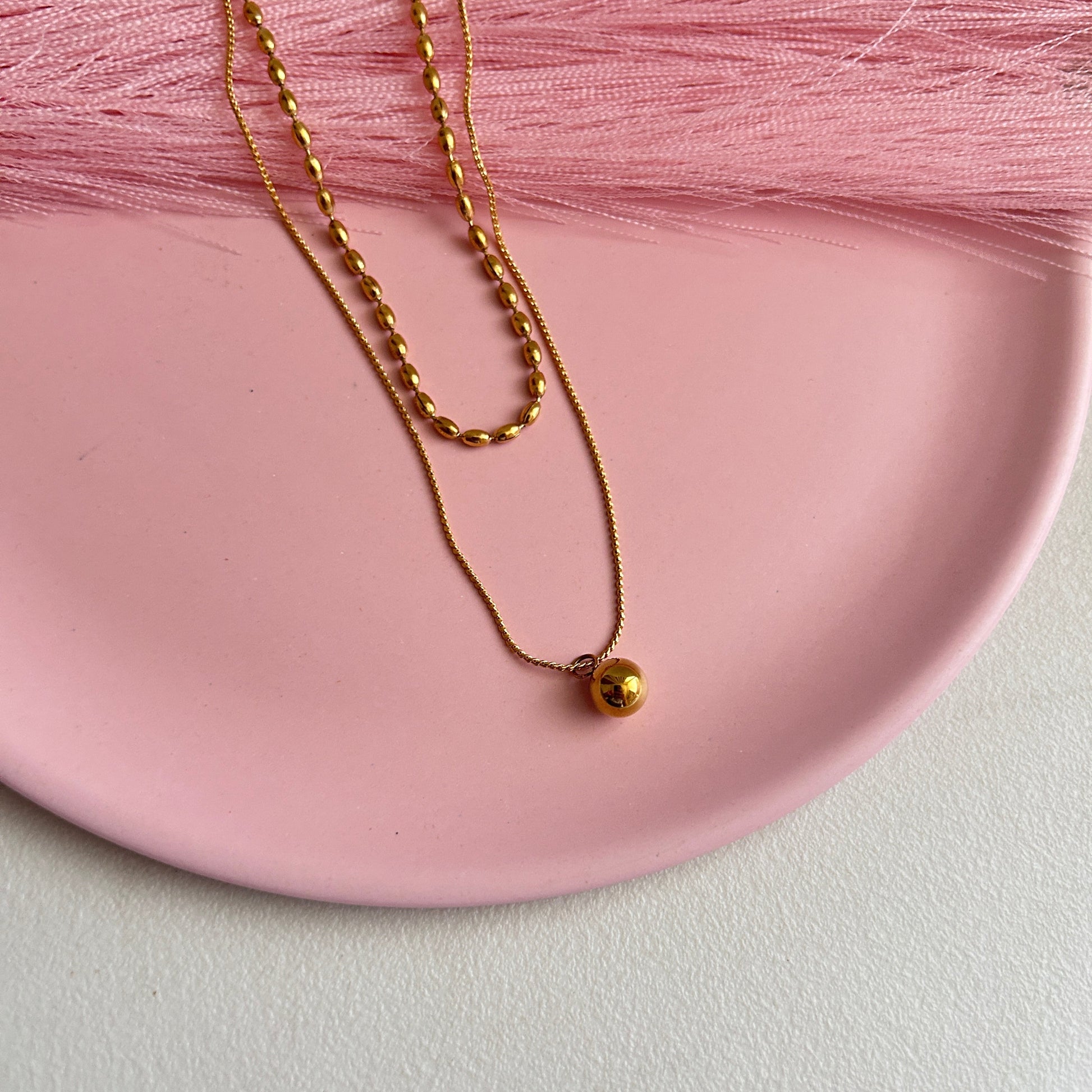 Golden Halo Necklace