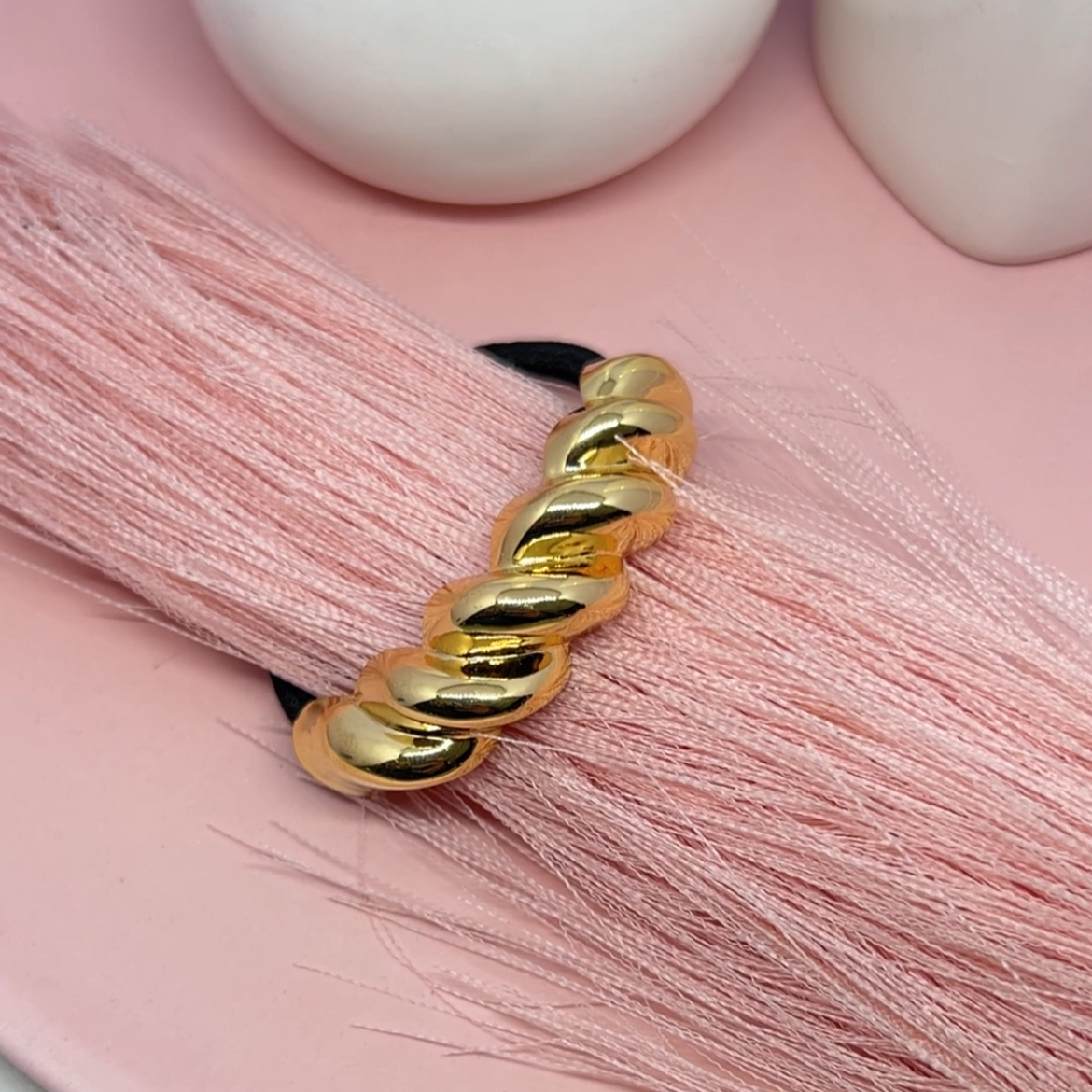 Spiral LuxeBand Hair Tie