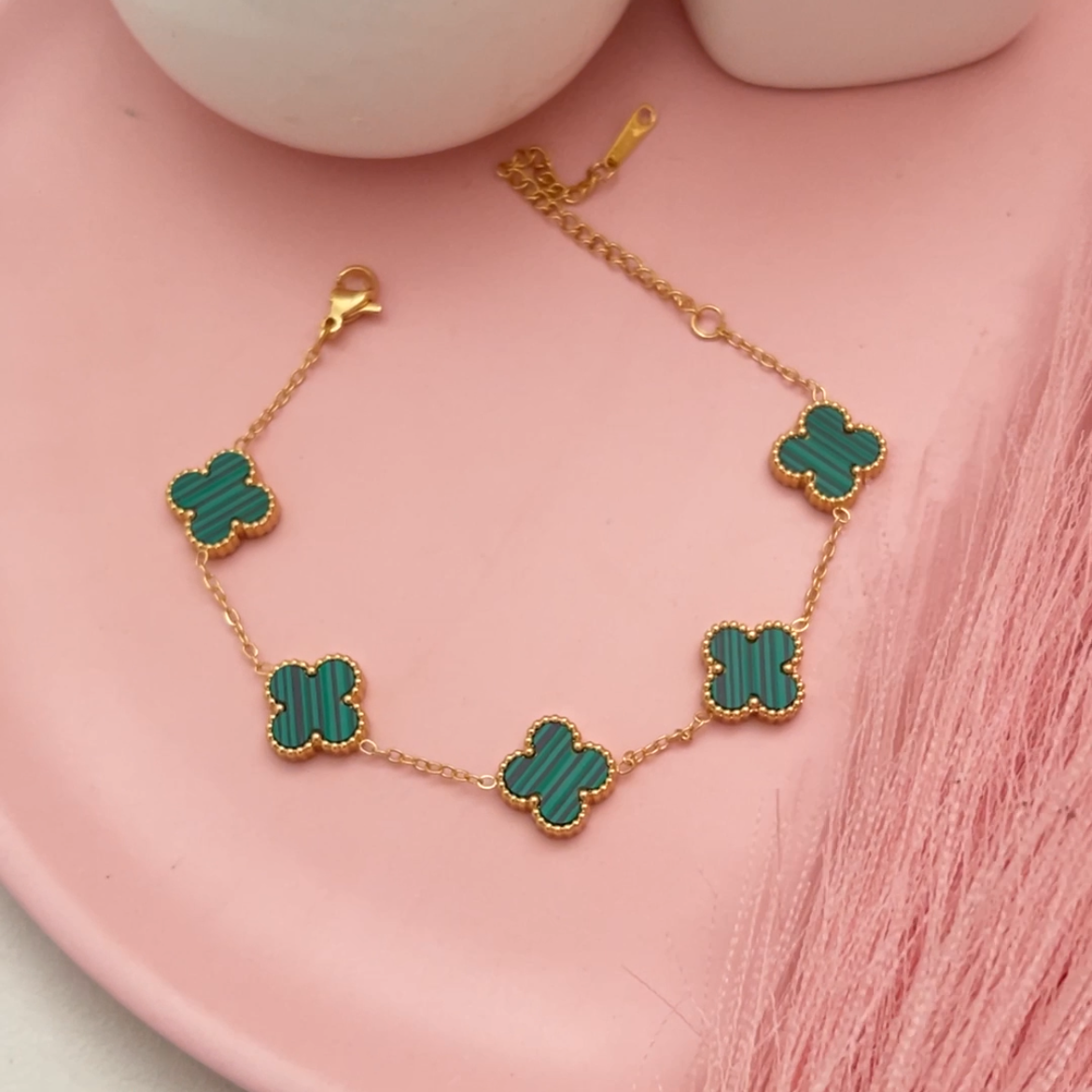 Green Clover Bracelet