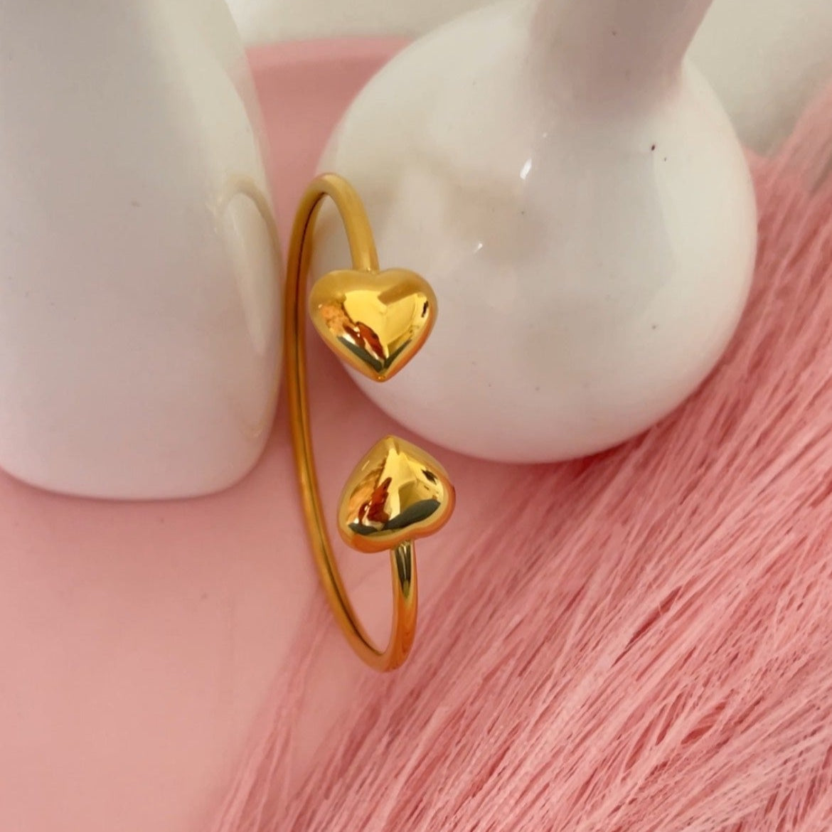 Twin Hearts Bracelet