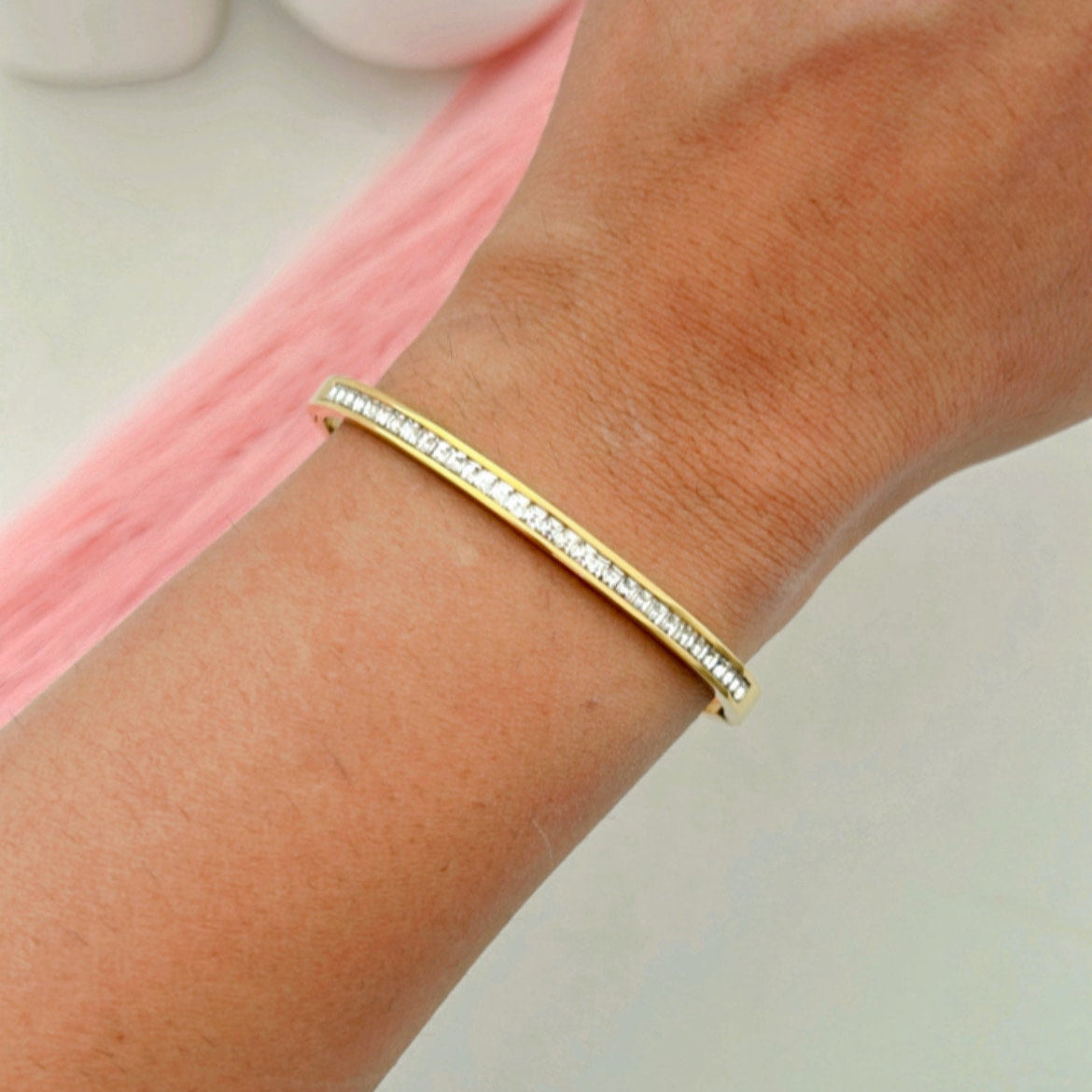 StudLuxe Bangle Bracelet