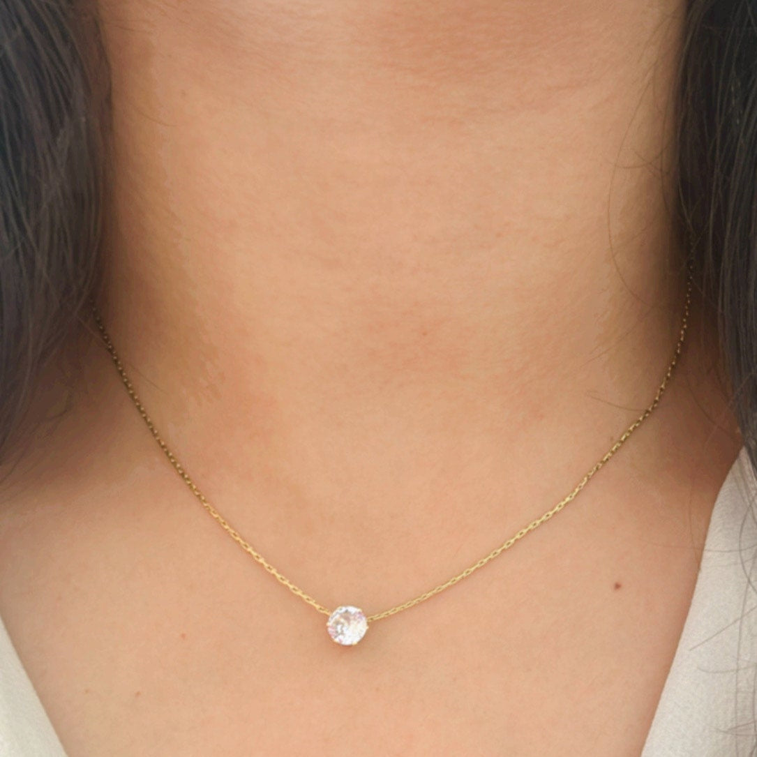 Solitaire Necklace