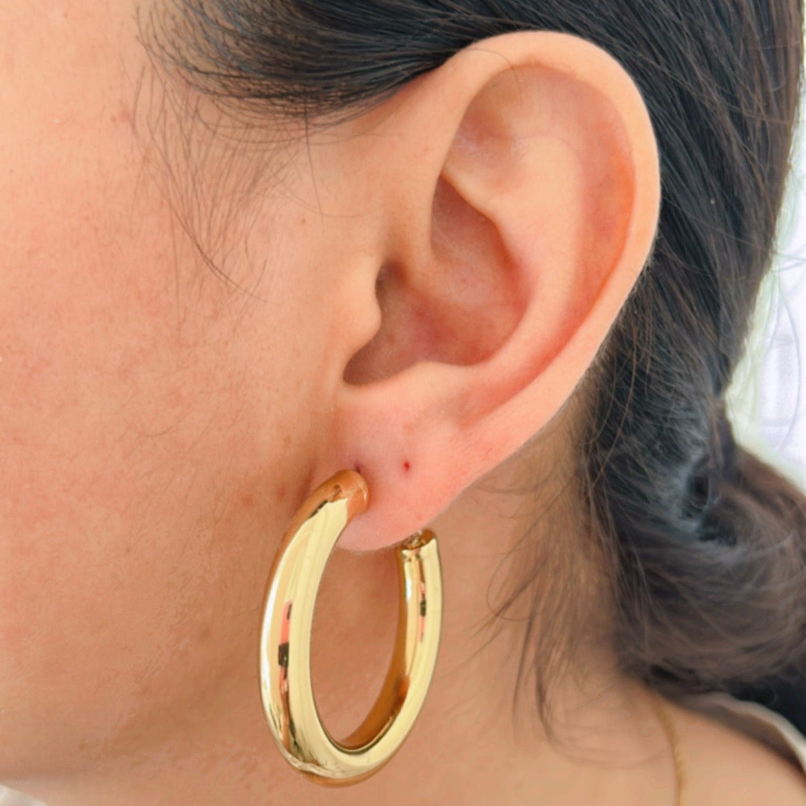 Luxe Bold Hoops