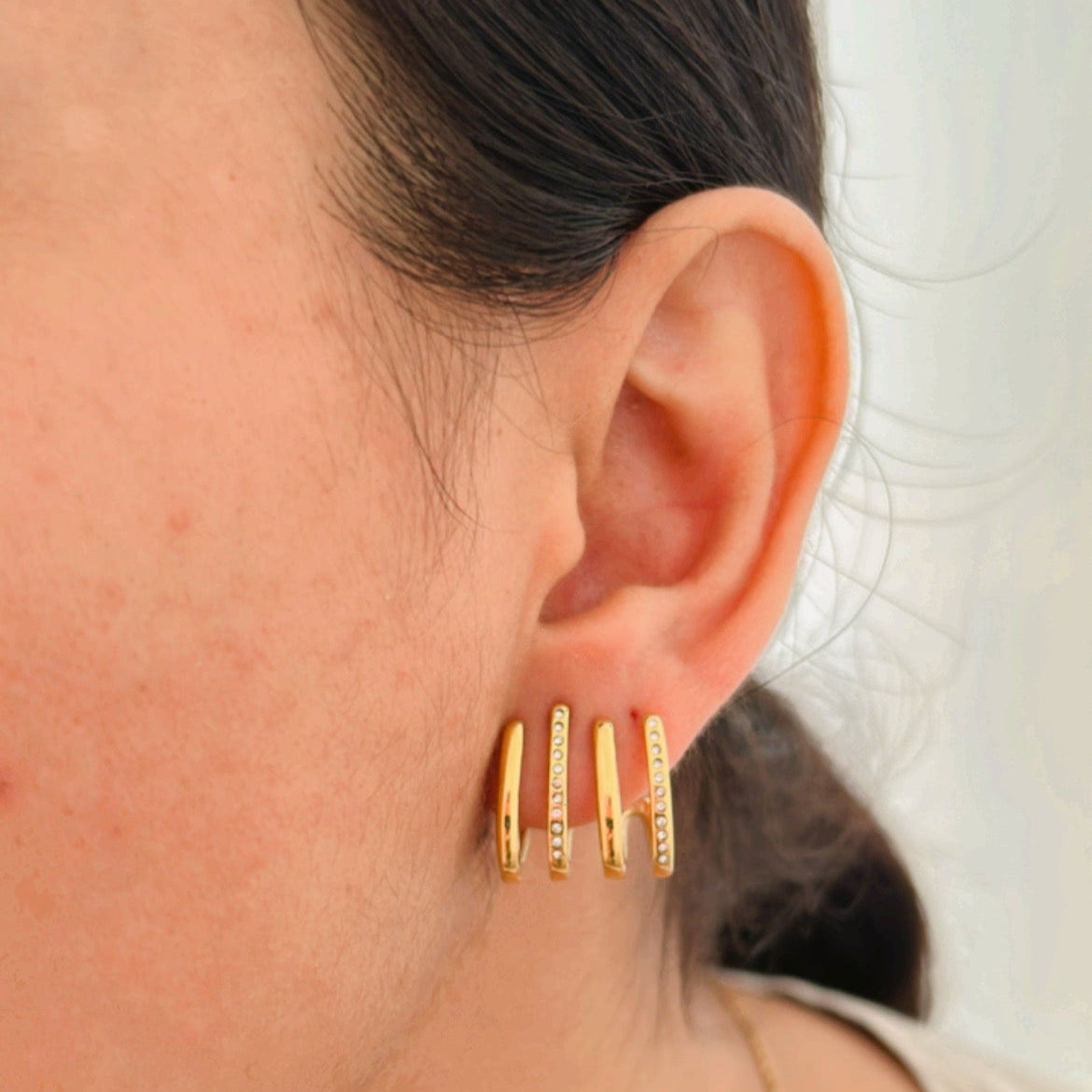 Fourfold Gleam Earings