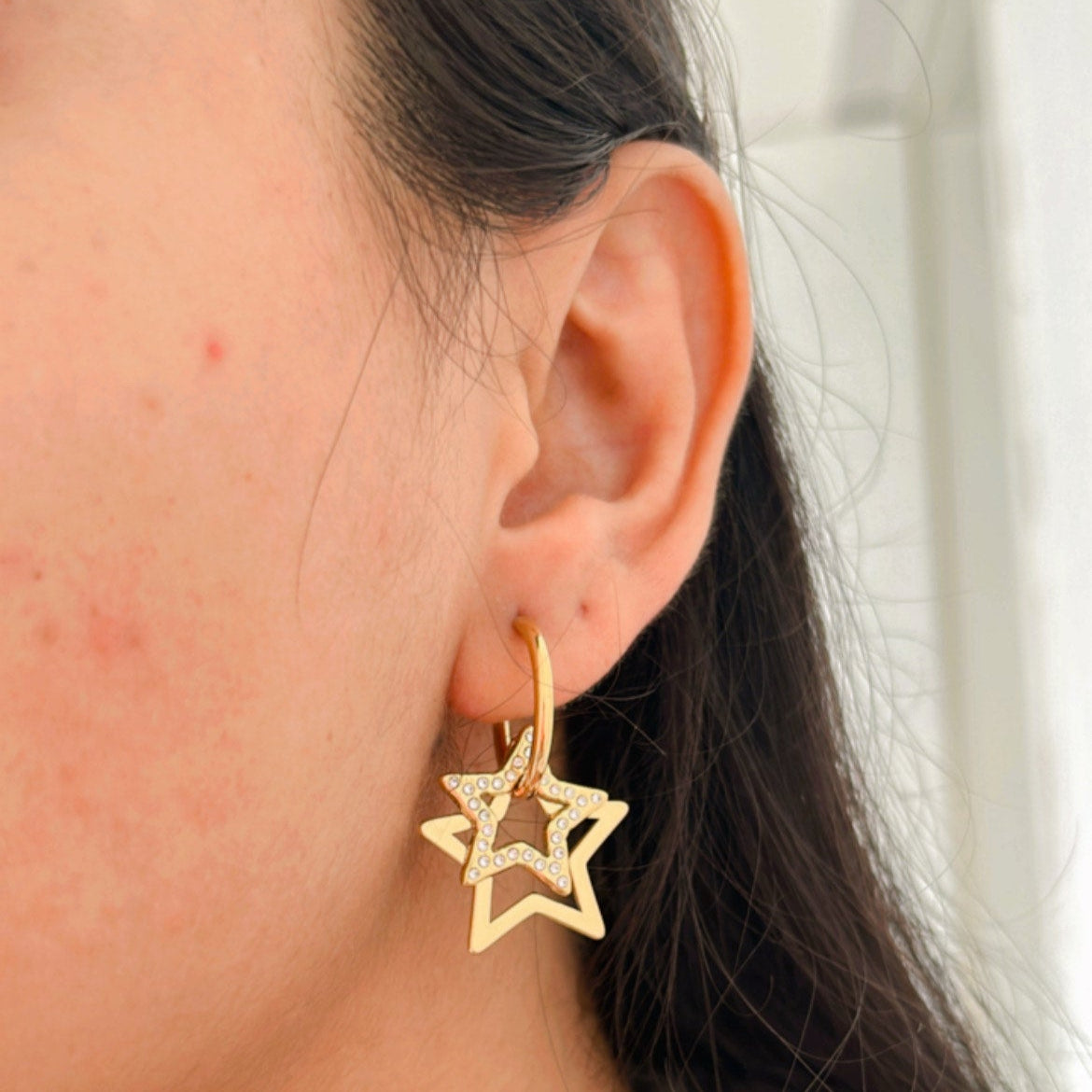 Twilight Star Hoops