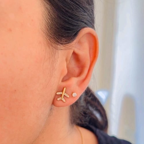 Aeroplane Earings