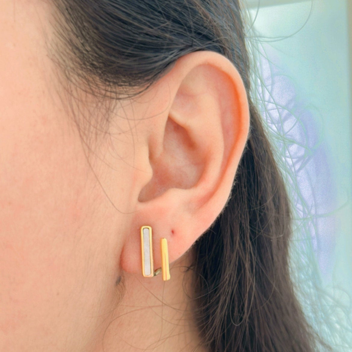 Parallel Glow Earings