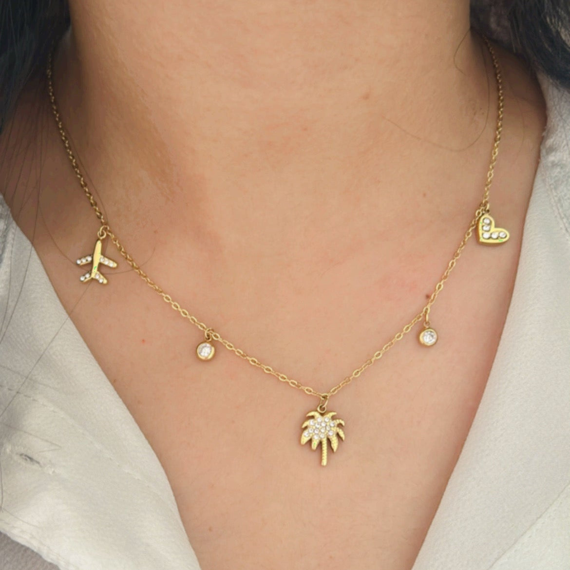 Travel Charm Necklace