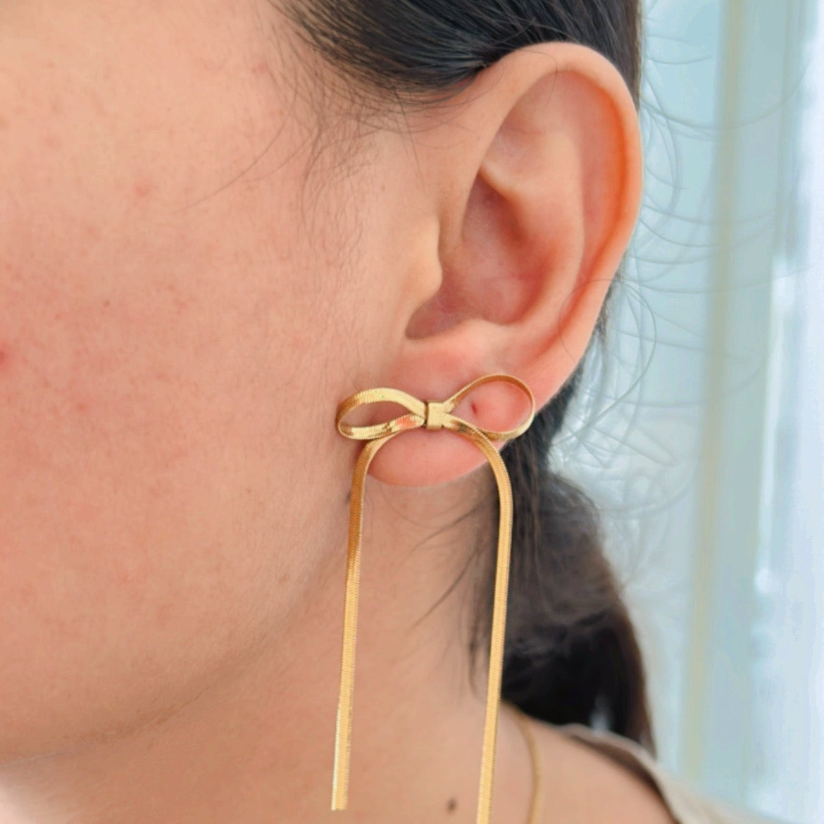 Long Bow Earings