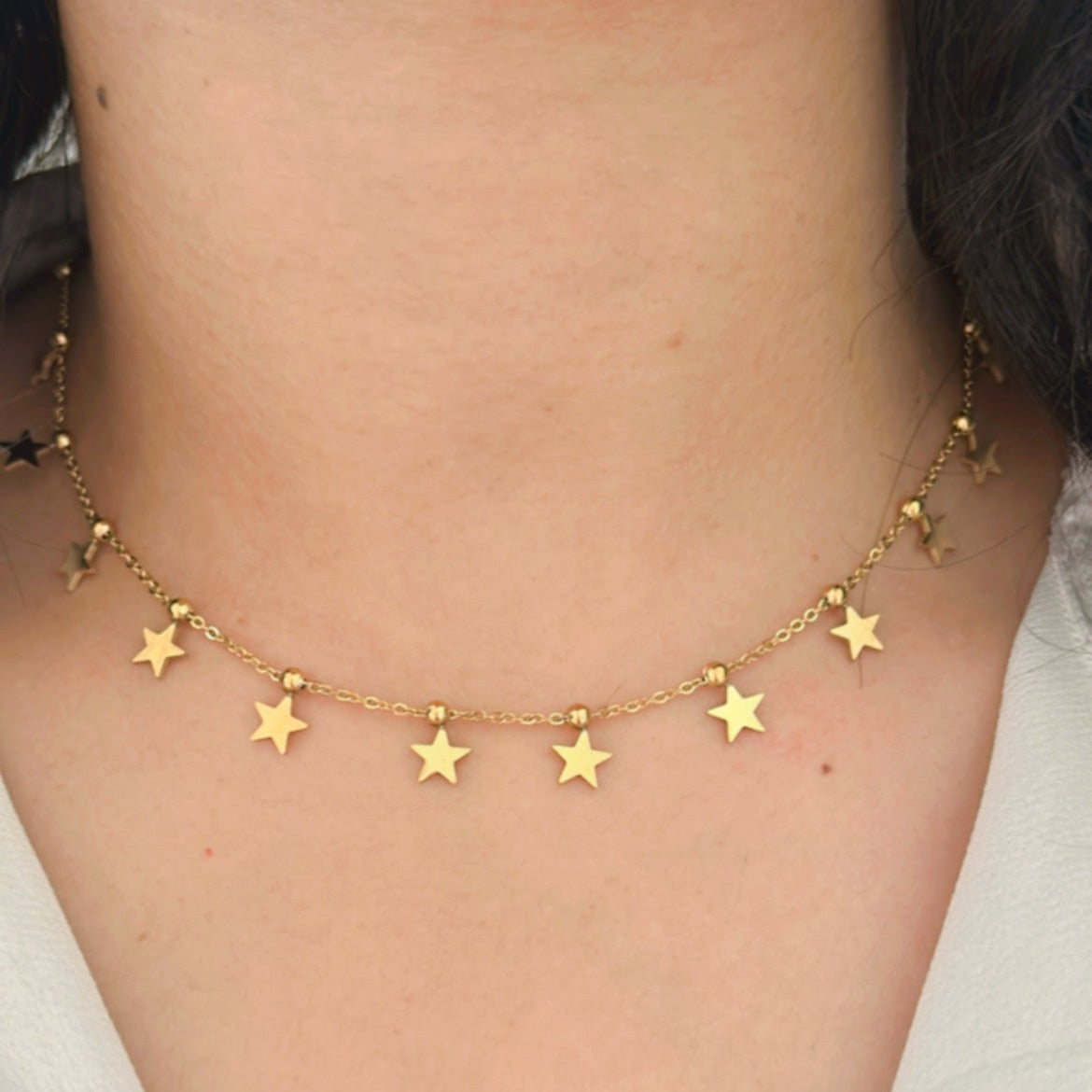 Starry Night Charm Necklace