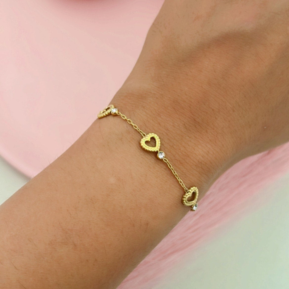 Heart Trio Bracelet