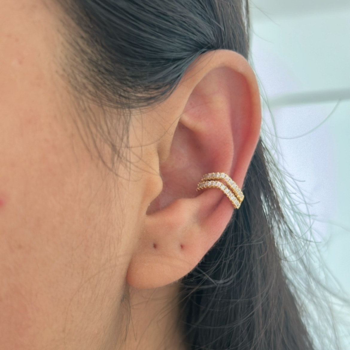 Studded Earcuffs - III