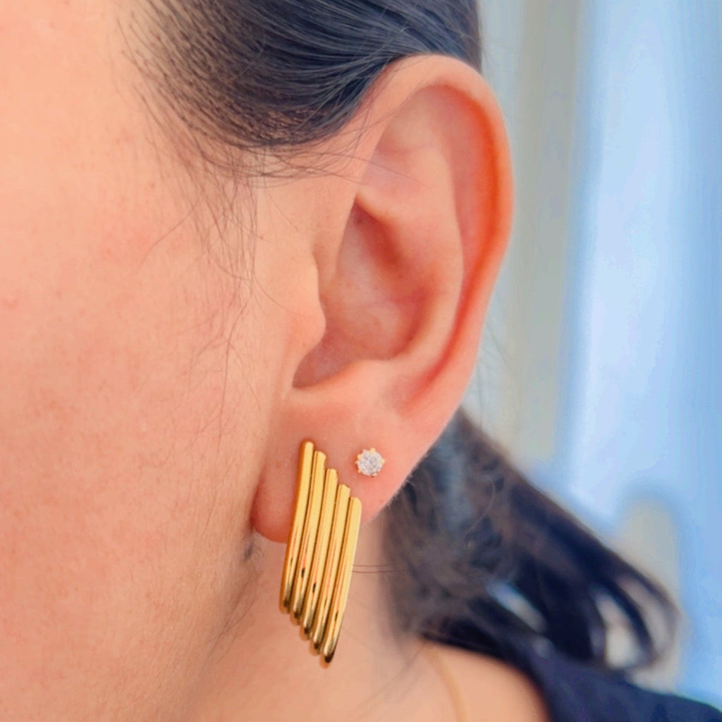 Linear Glow Earrings