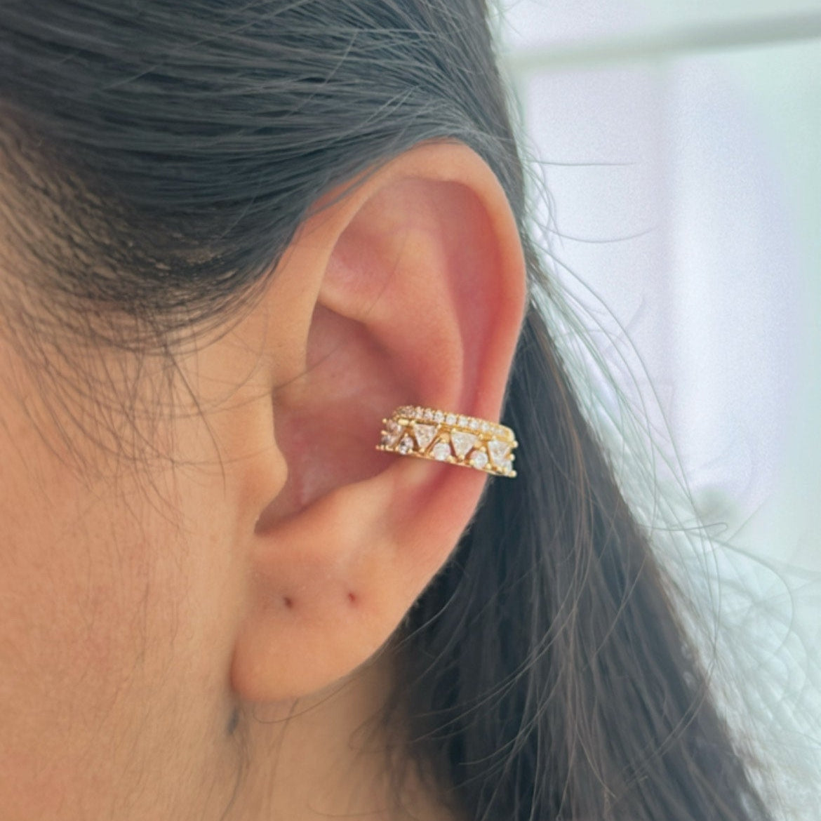 Studded Earcuffs - I