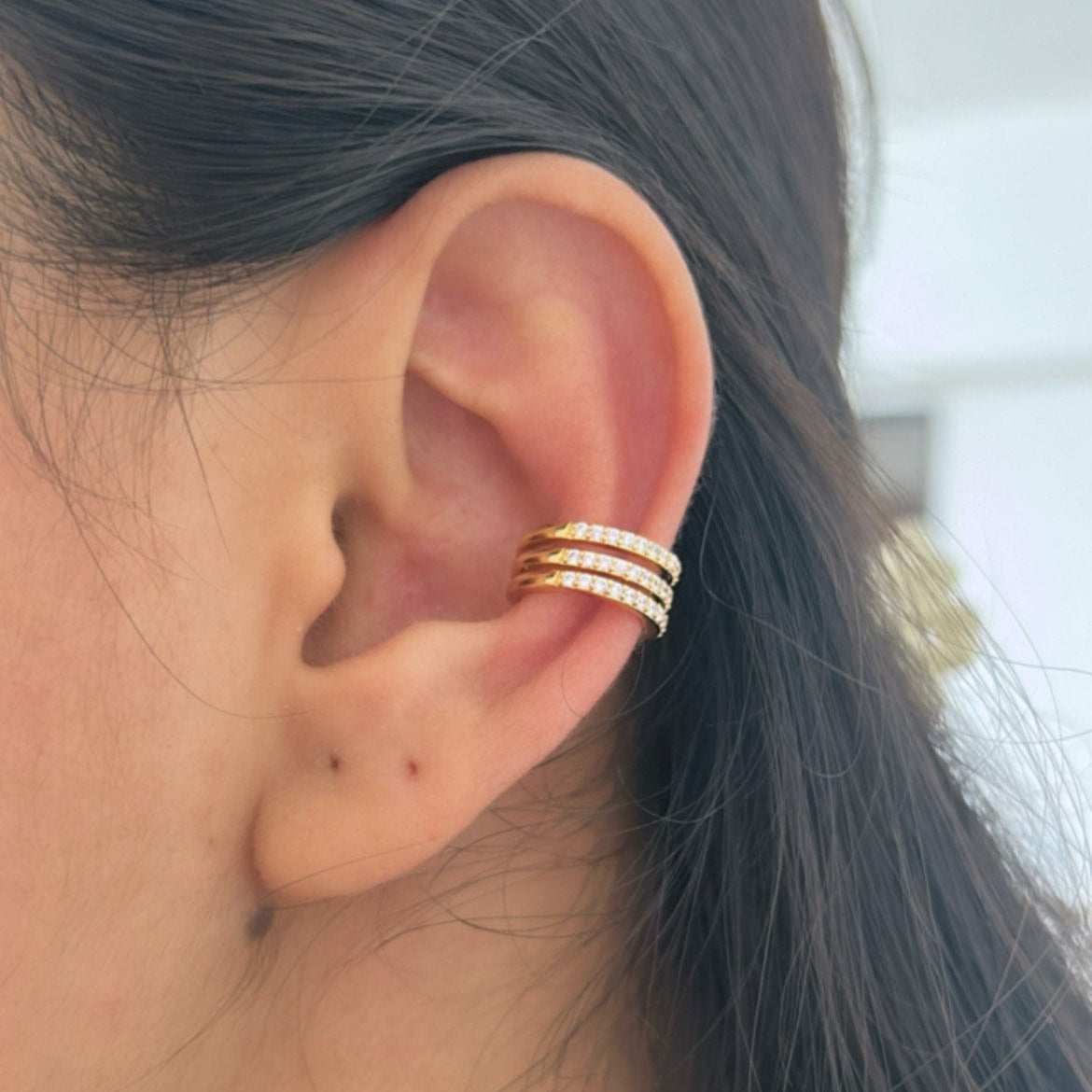 Studded Earcuffs - IV