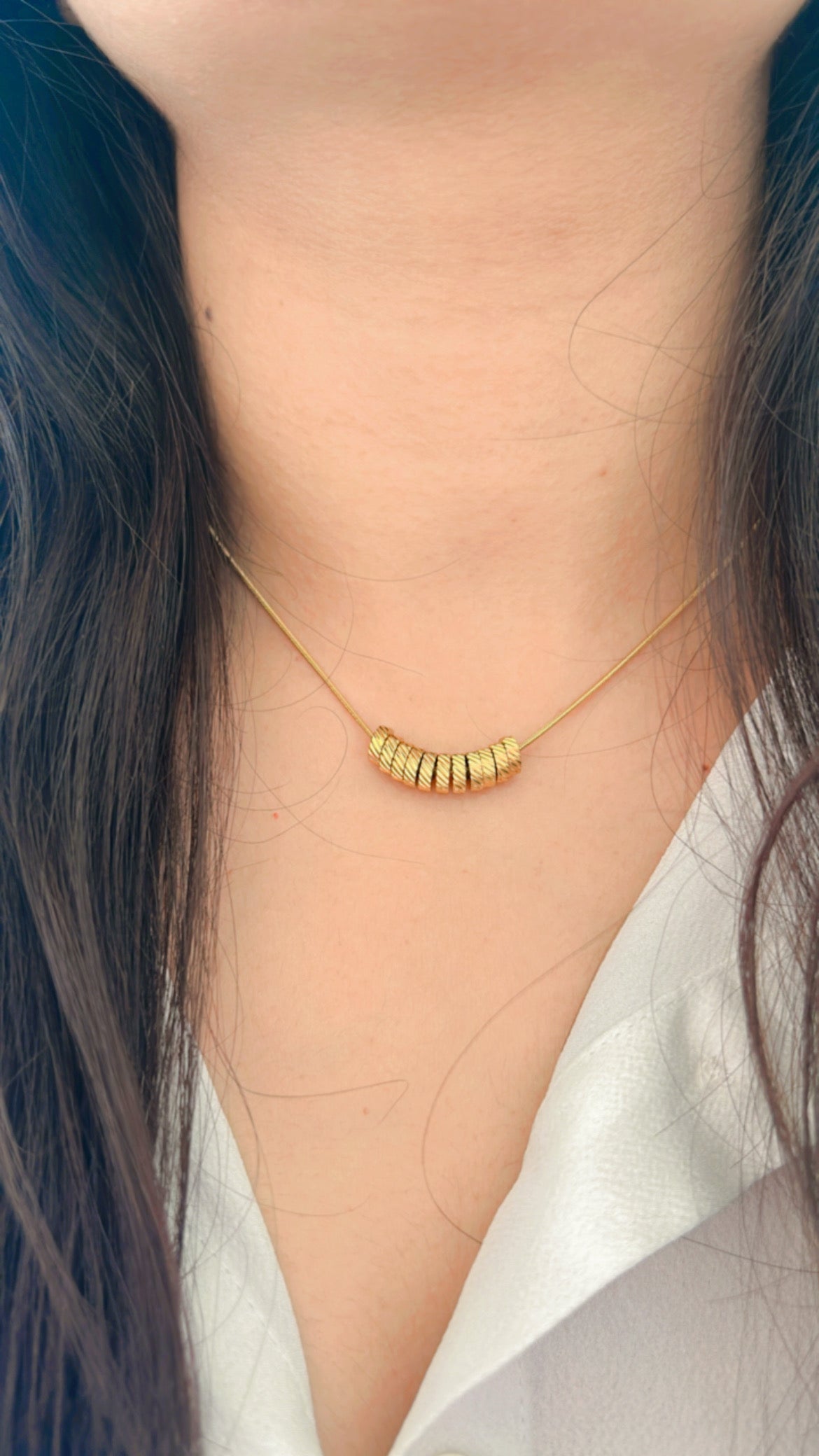 Ring Spark Necklace
