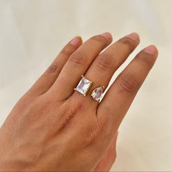 Dual Crystal Edge Ring