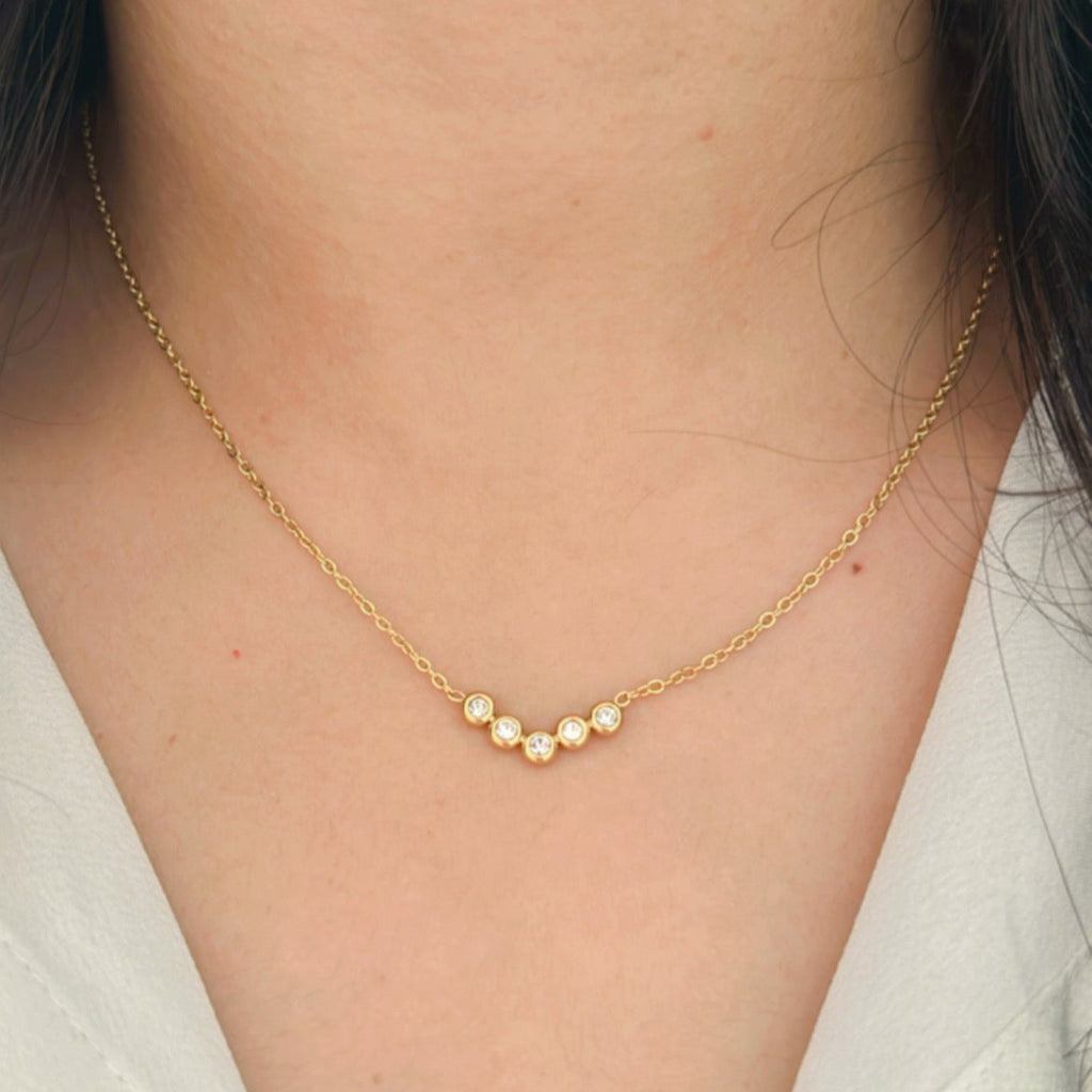 Radiance Studded Necklace