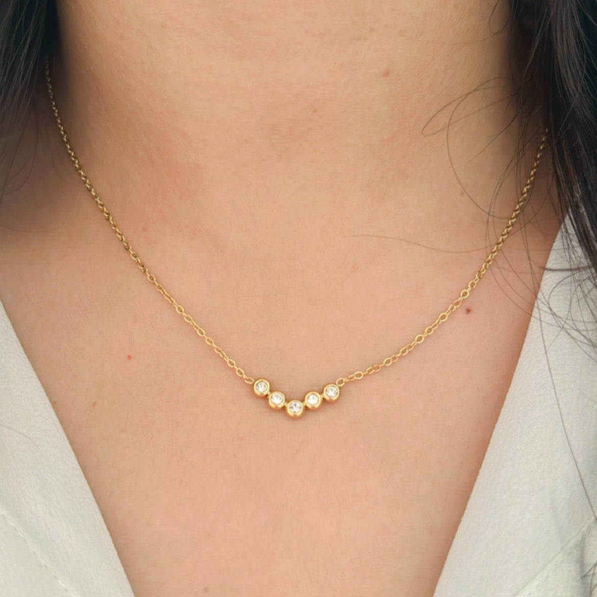 Radiance Studded Necklace