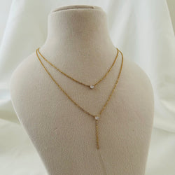Layered Drop Necklace