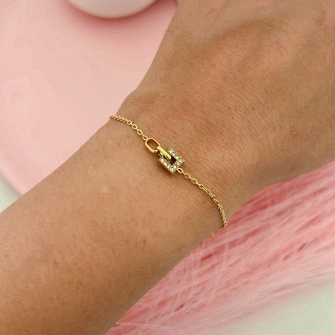Square Link Bracelet
