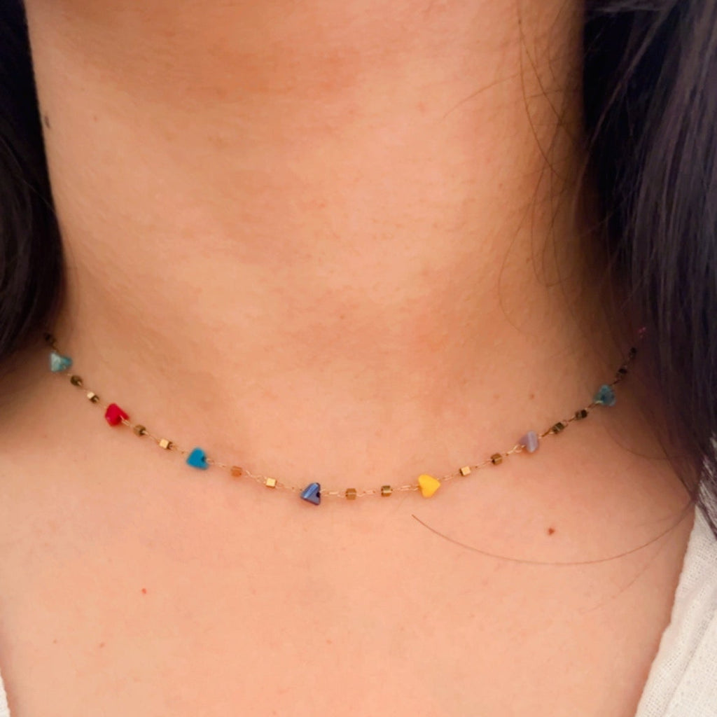 Color Pop Gem Necklace