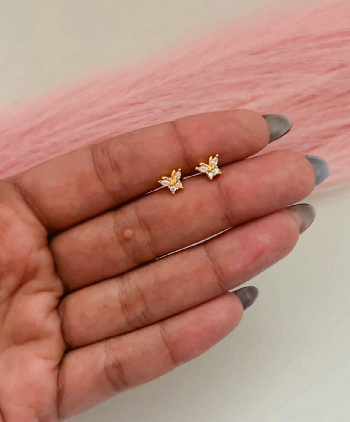 Tiny Ball back Stud - V
