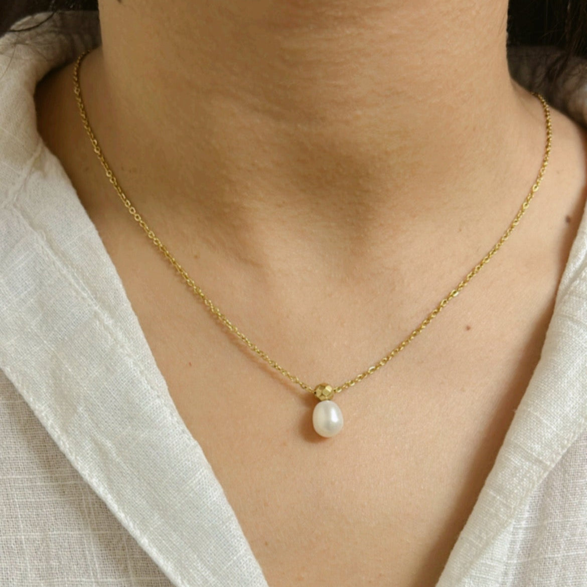 Pearl Bead Necklace