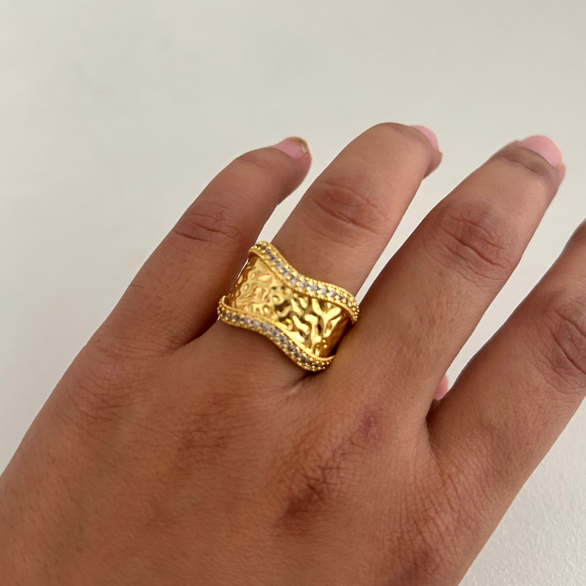 Regal Cut Statement Ring