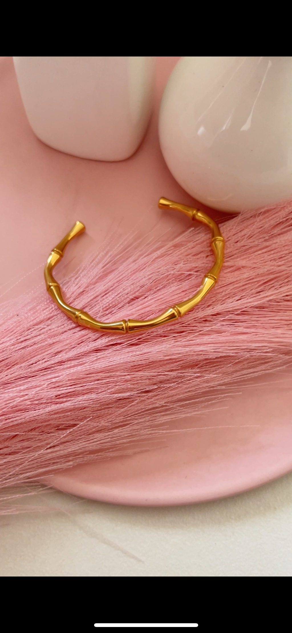 Bamboo Cuff Bracelet