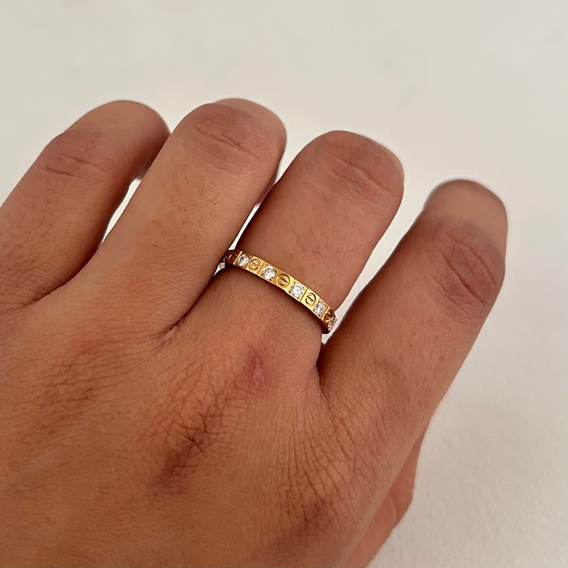 Minimalist Crystal Bar Band