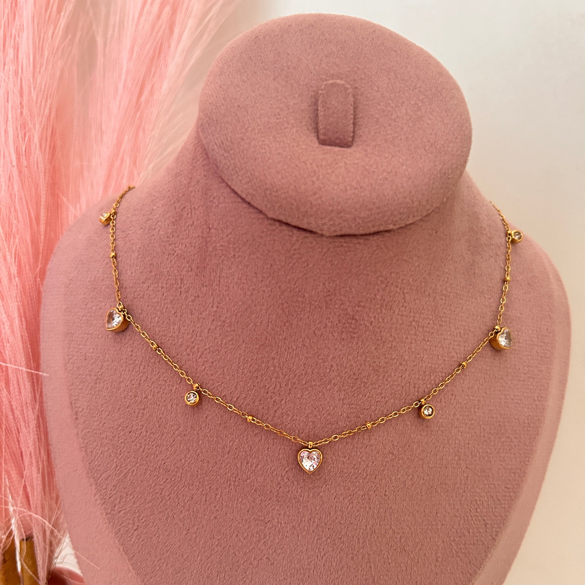 Eternal Heart Charm Necklace