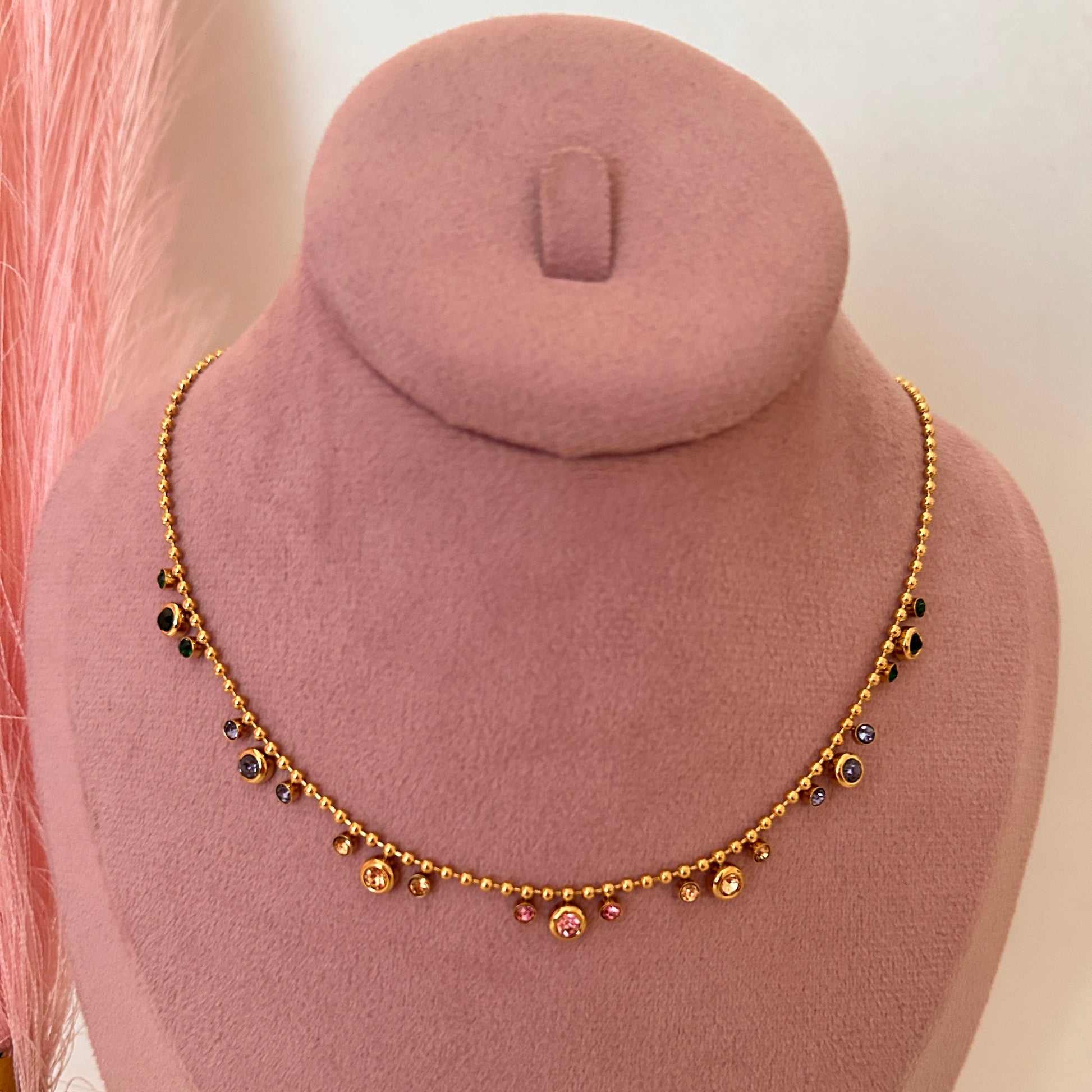 Color Pop Charm Necklace