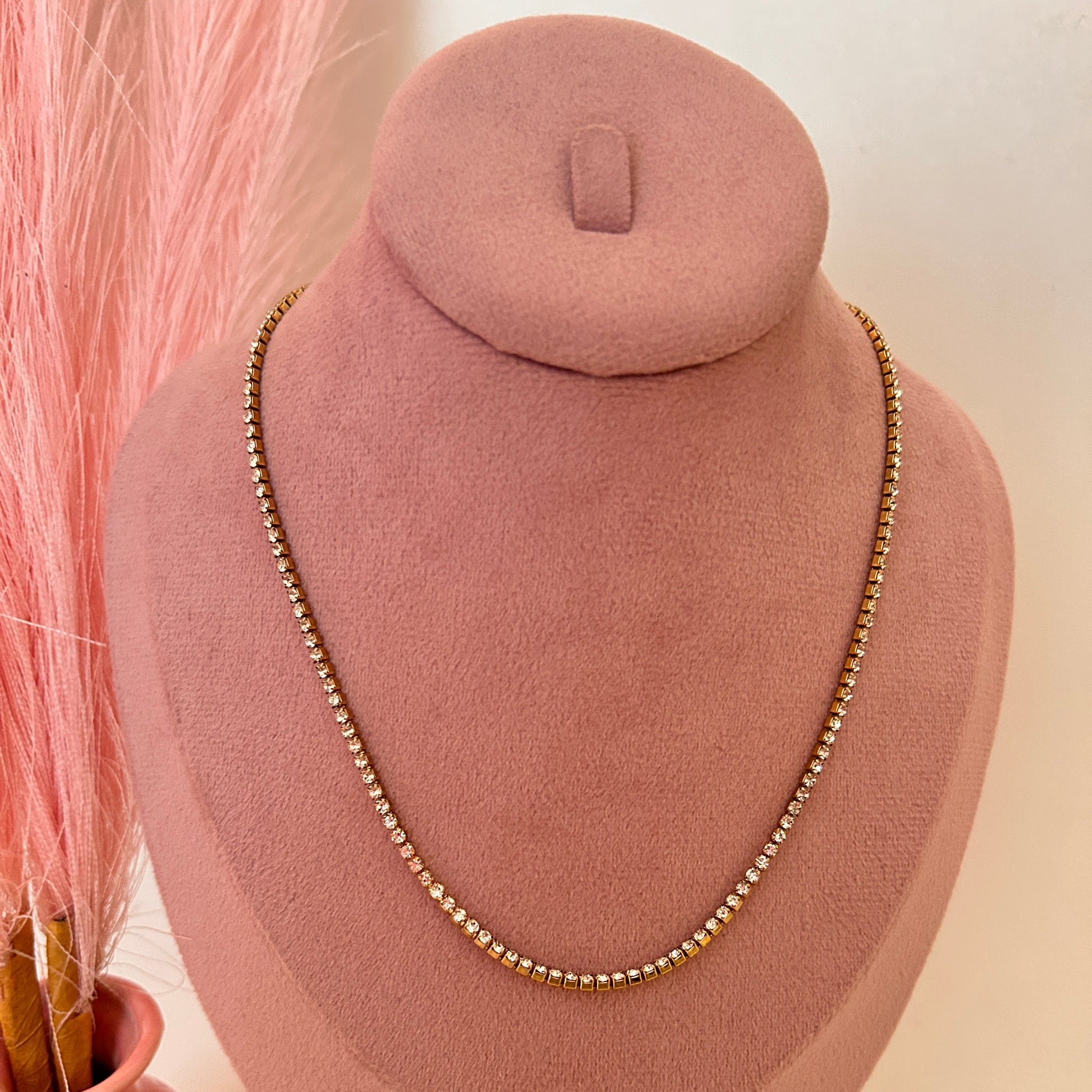Radiant Studline Necklace