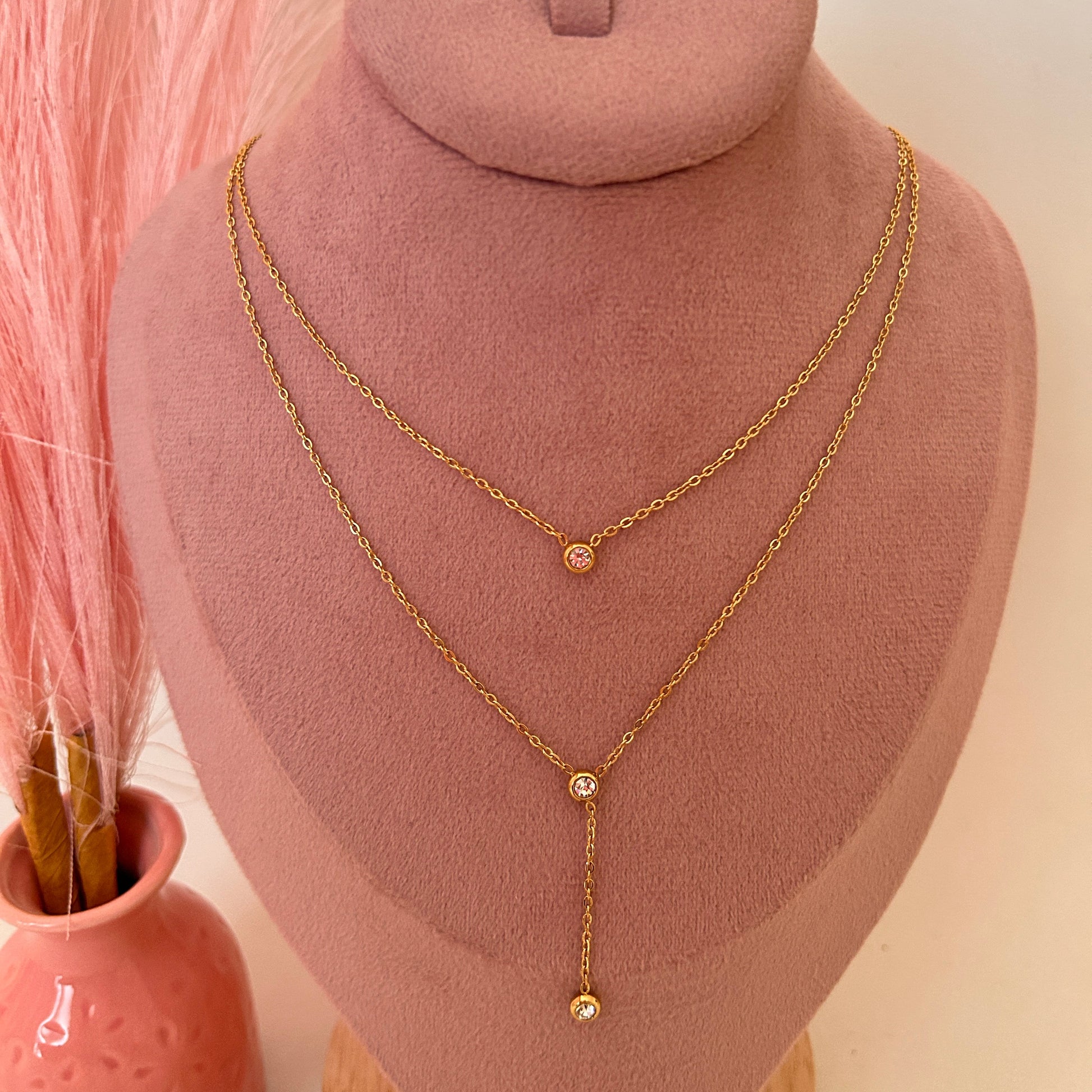 Minimal Layered Necklace