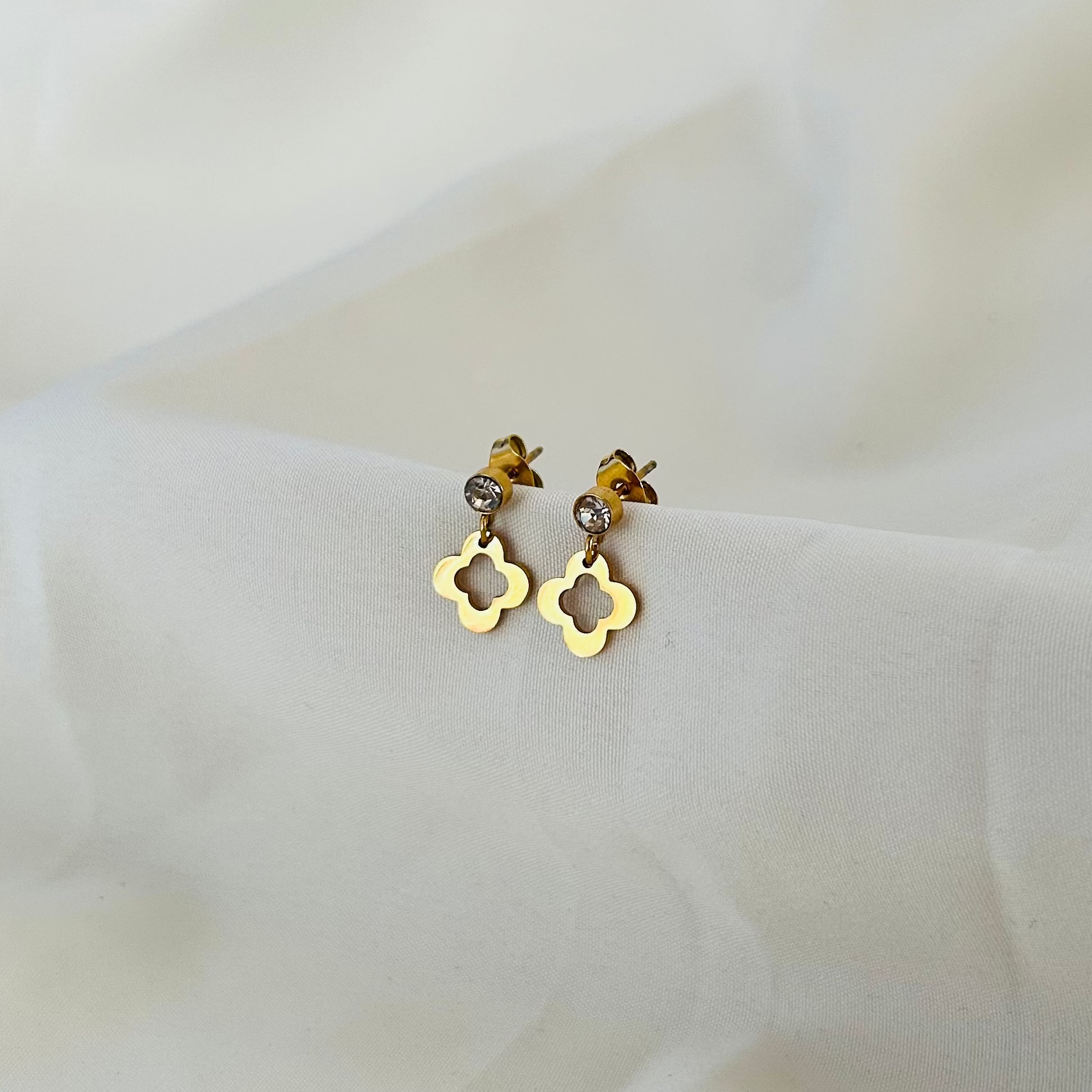 Floral Drop Earrings