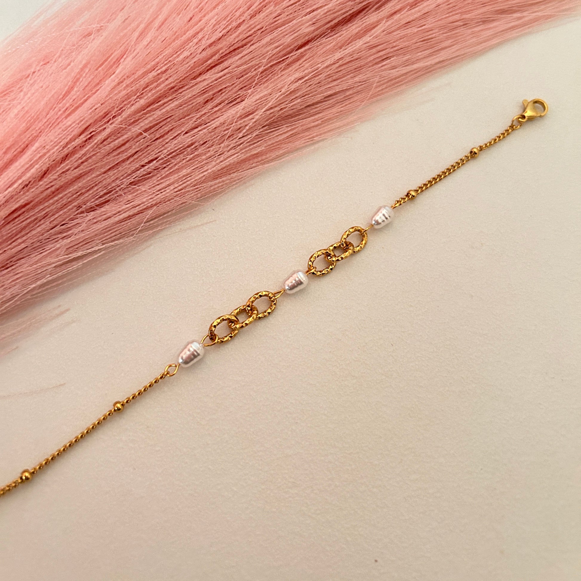 Pearl Link Elegance Bracelet