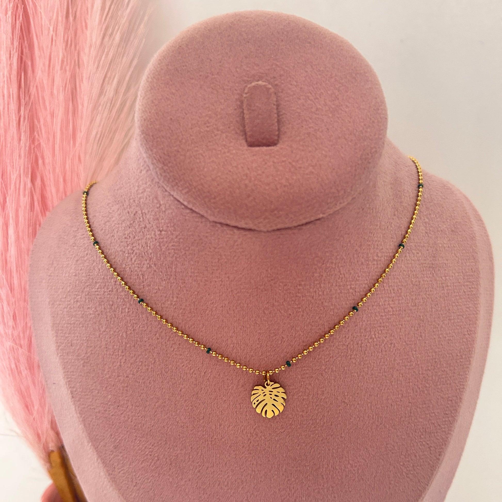 Subtle Leaf Necklace