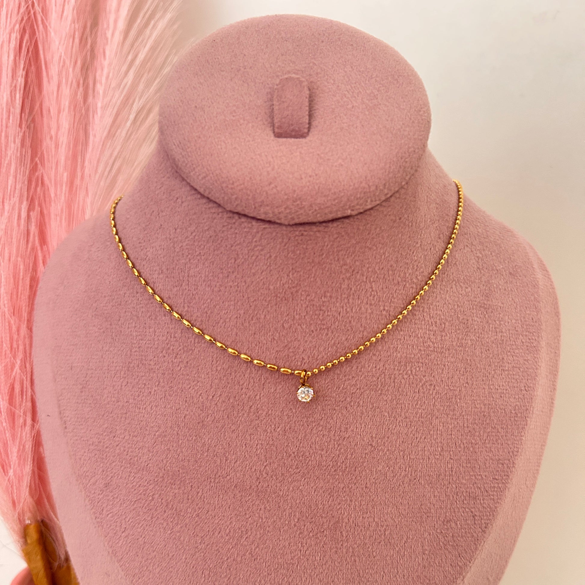 Solo Stud Necklace