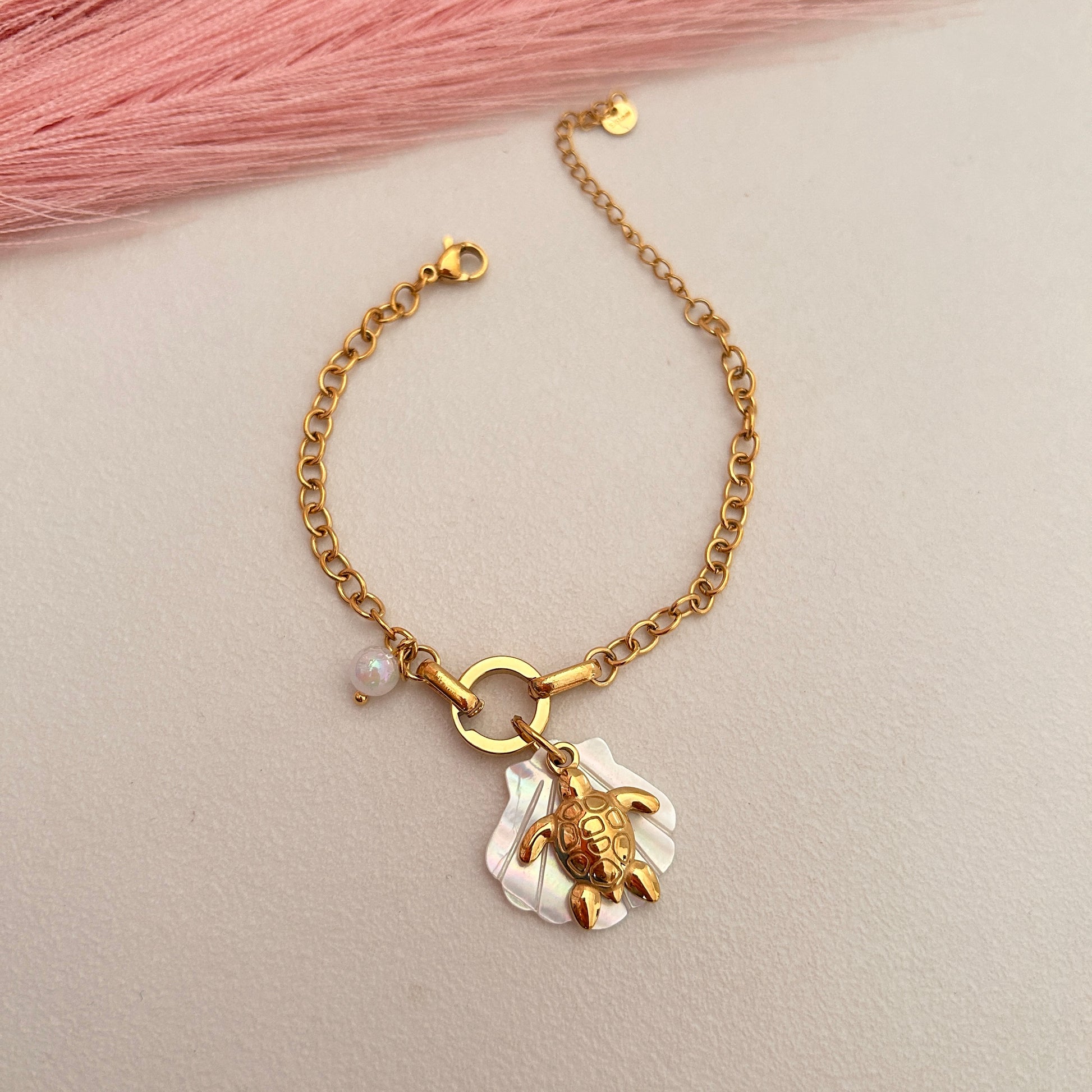 Turtle Charm Bracelet