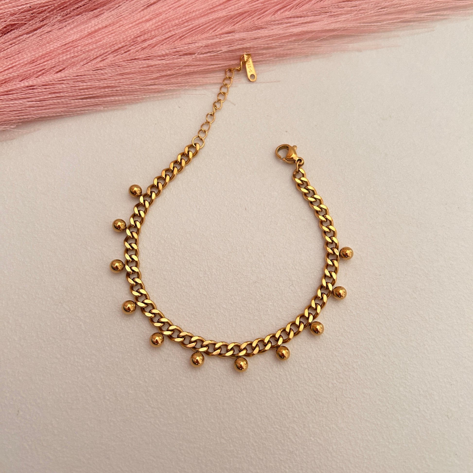 Mini Sphere Charm Bracelet