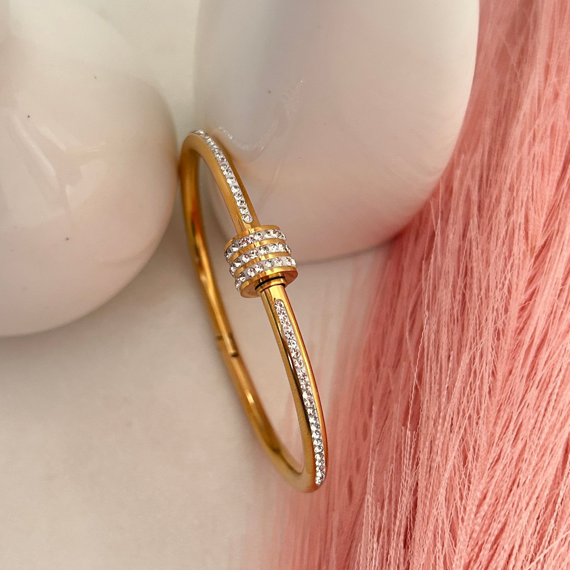 Lume Stud Bangle Bracelet