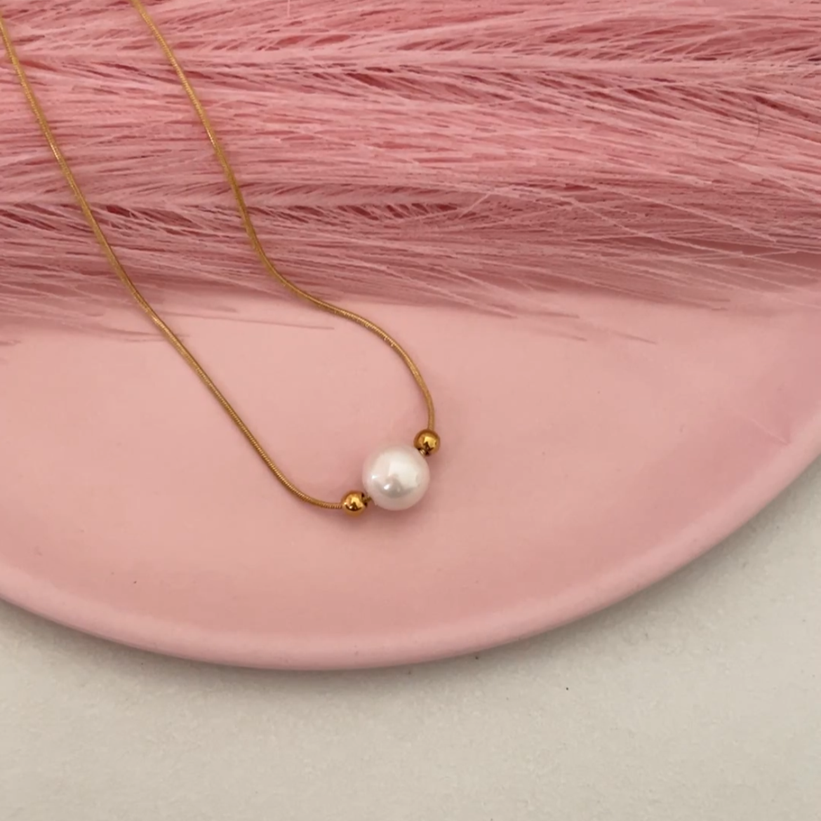 Pearl Dot Necklace