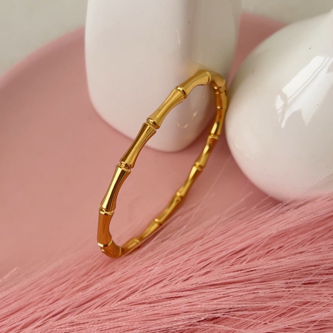 Bamboo Link Bracelet