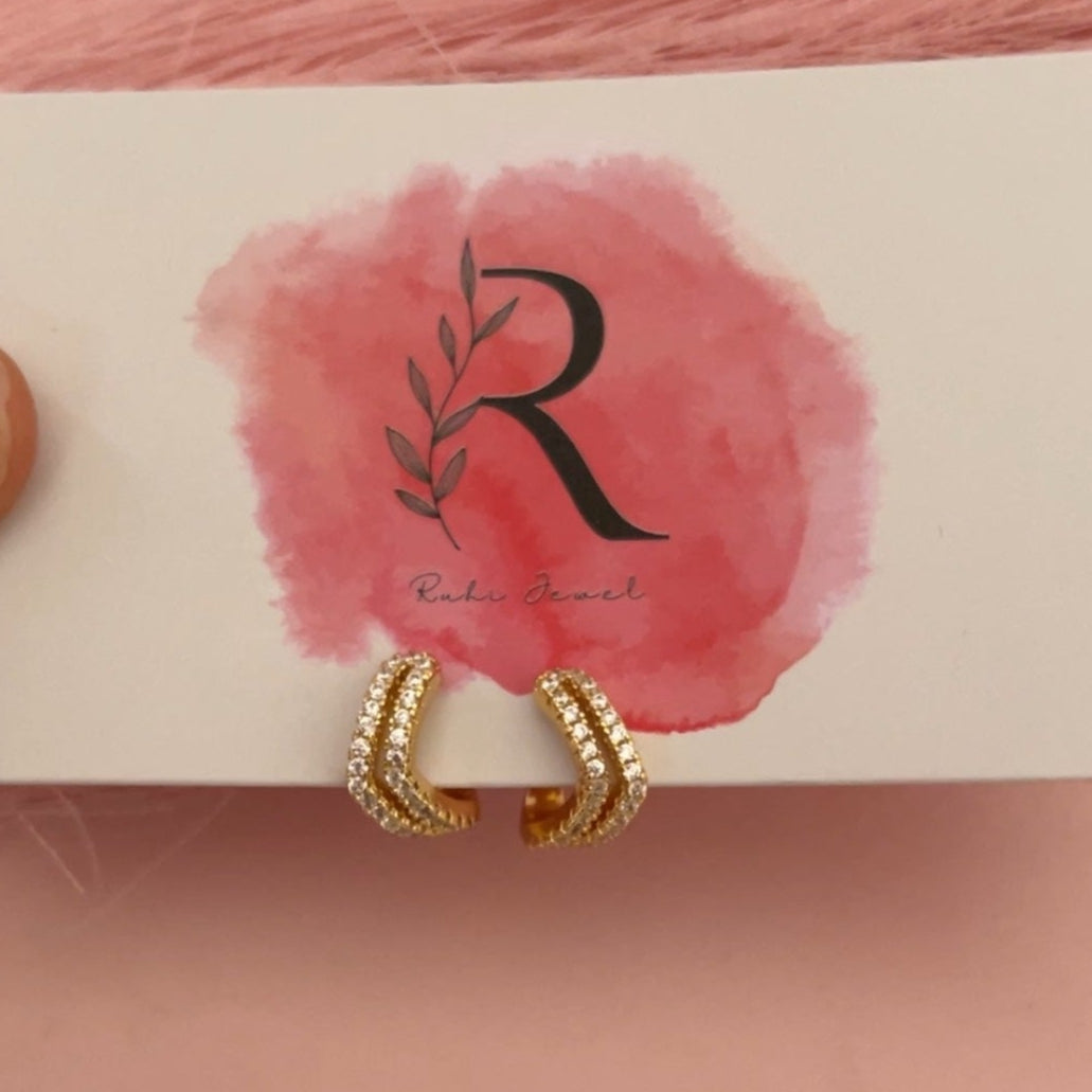 Studded Earcuffs - III