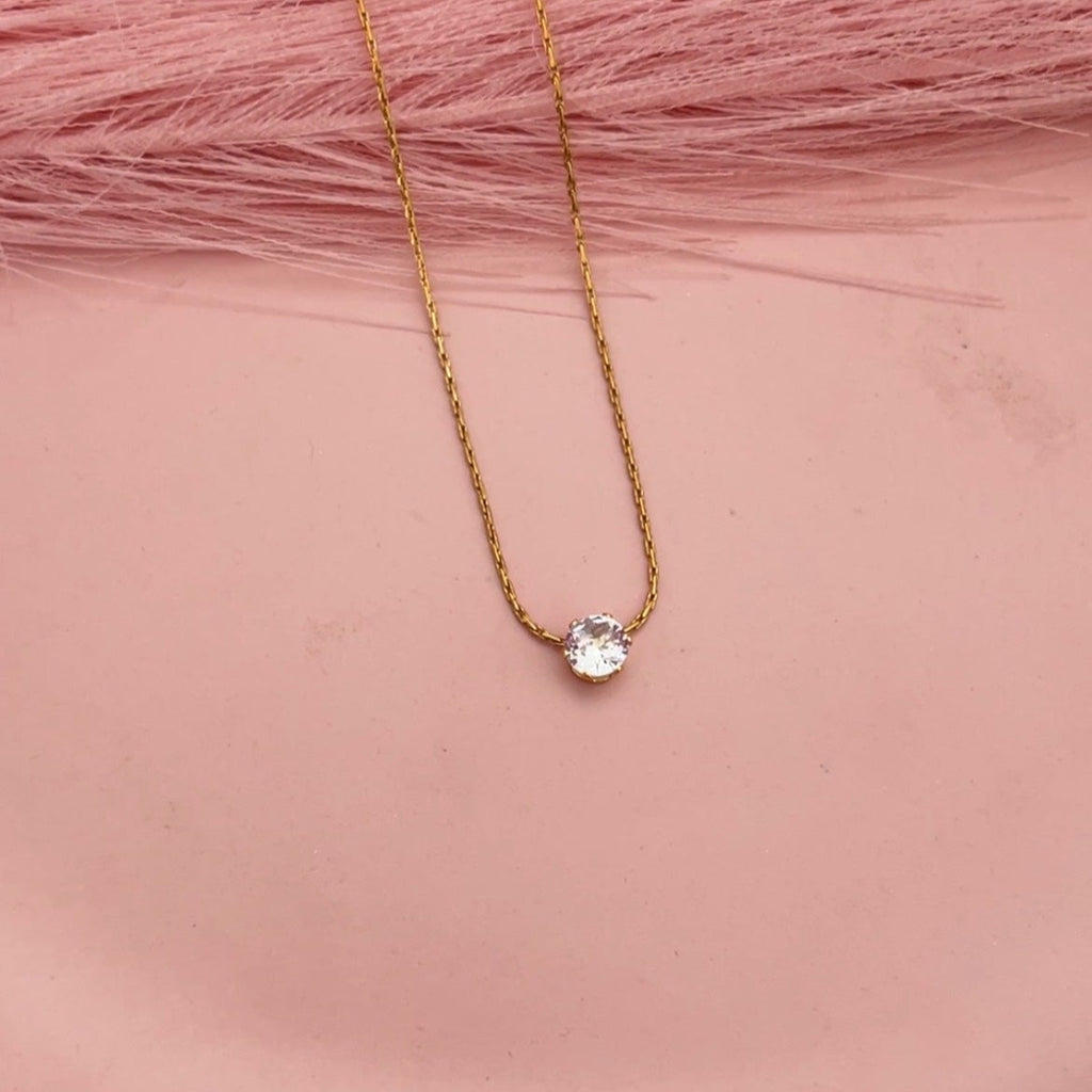 Solitaire Necklace