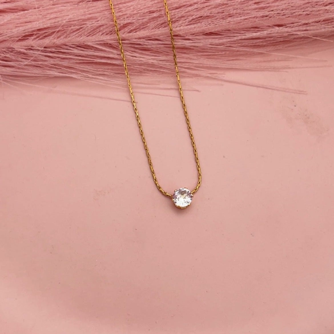 Solitaire Necklace