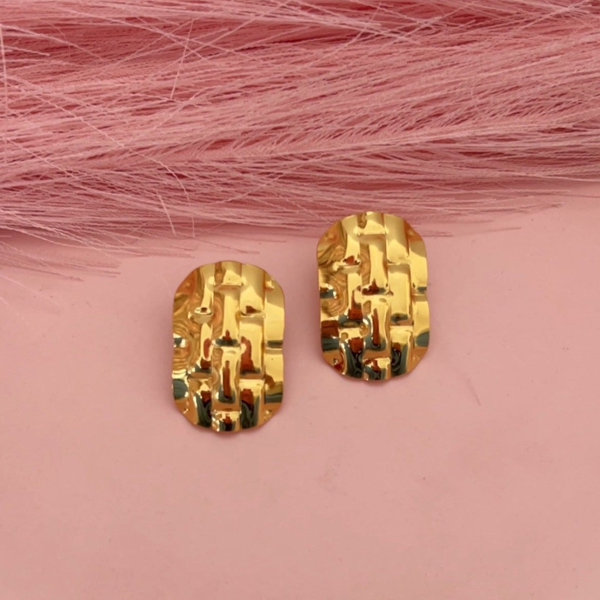 Gleam Block Earings
